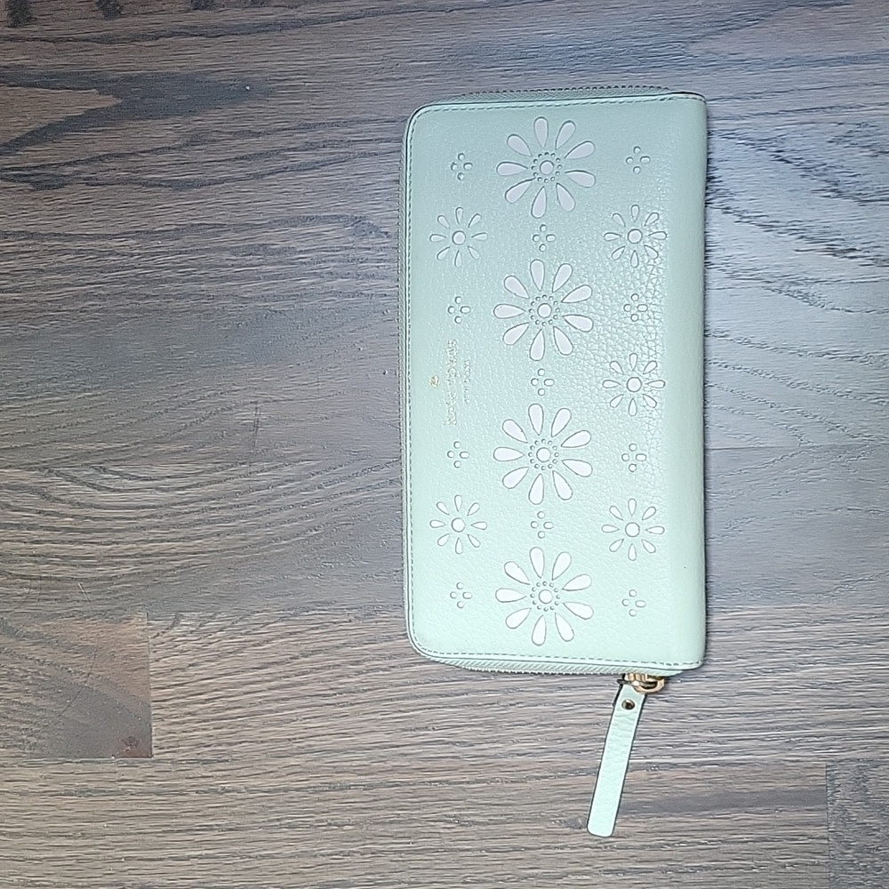Kate Spade mint green wallet